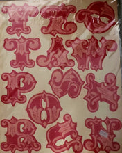Load image into Gallery viewer, My Minds Eye 12 x 15 XL monogram punchout sheet- Tres Jolie ohh la la
