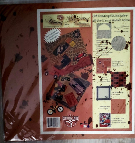 Outdoors and more - 12 x 12 scrapbook page kit - moving memories off road