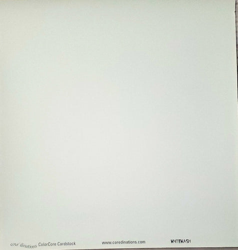 Core'dinations - textured solid color cardstock - 12 x 12 - whitewash cellar door