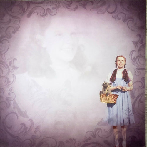 Paper House productions 12 x 12 single sided patterned paper - Wizard of oz - Dorothy