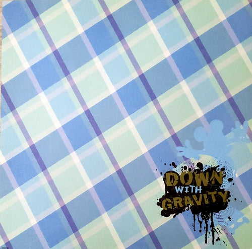 Sandylion  12 x 12 single sided patterned paper - Down with Gravity Mickey
