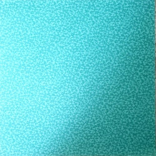 Worldwin solid color cardstock - 12 x 12 - Caribbean colors texture - ocean teal