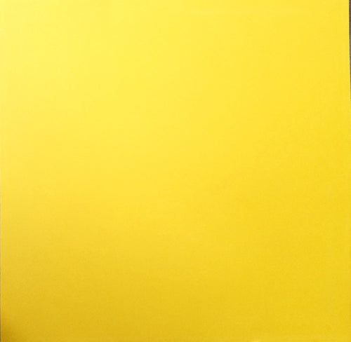 Worldwin colormates solid color cardstock - 12 x 12 - bright yellow