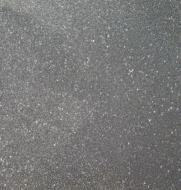 AC American Crafts cardstock - 12 x 12 - glitter - silver
