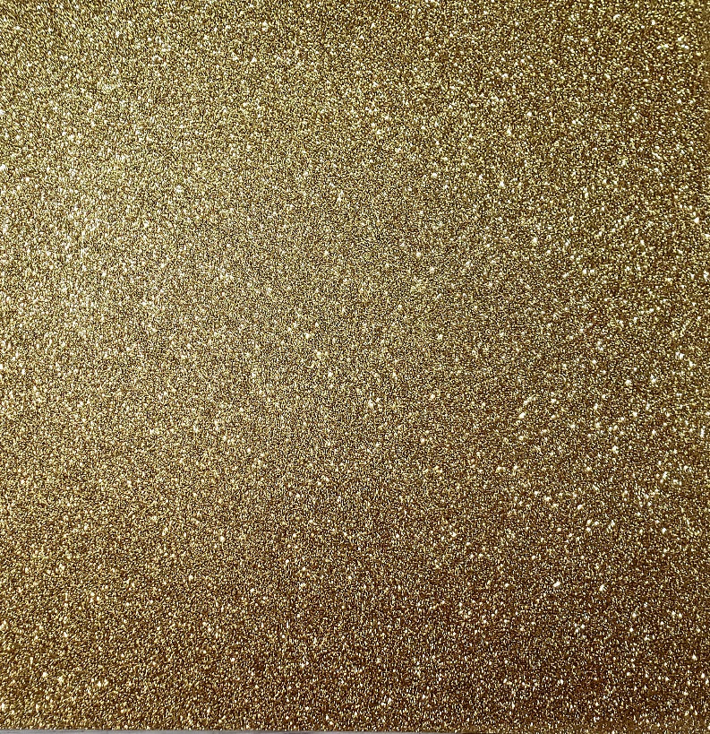 AC American Crafts cardstock - 12 x 12 - glitter - gold