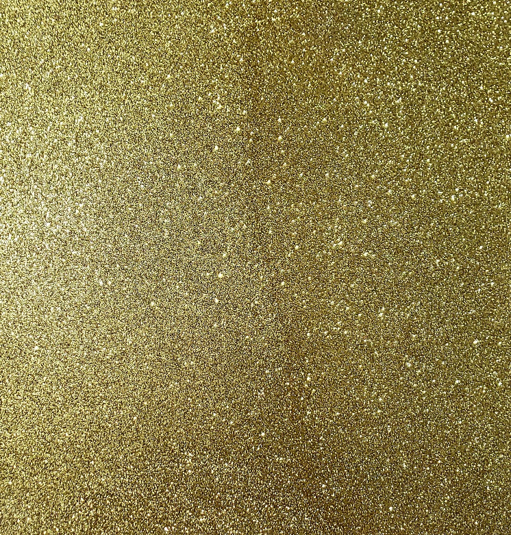 AC American Crafts cardstock - 12 x 12 - glitter - mustard