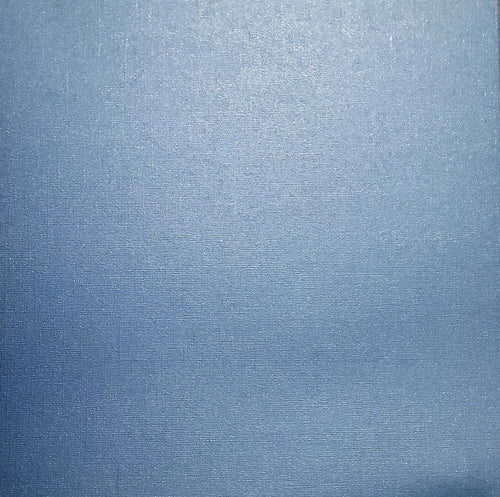 AC American Crafts cardstock - 12 x 12 - shimmer - blue medium