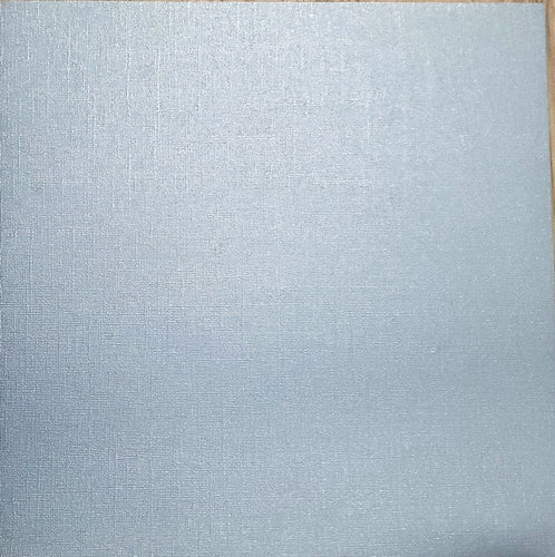 AC American Crafts cardstock - 12 x 12 - shimmer - blue light