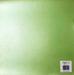 AC American Crafts cardstock - 12 x 12 - shimmer - cricket pearl polka dot