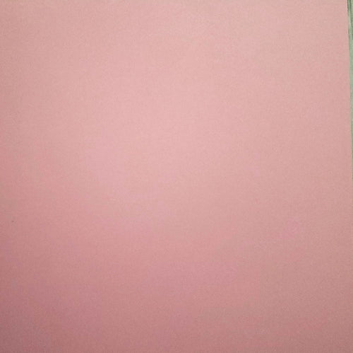 Solid color cardstock smooth - 12 x 12 - baby pink