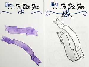 Dies ... to die for LLC metal cutting die - ribbon banners 2