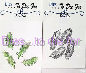 Dies ... to die for metal cutting die - Pine needles 3