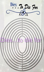Dies ... to die for metal cutting die - Basic ovals