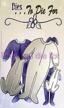 Load image into Gallery viewer, Dies ... to die for LLC metal cutting die - PJ's Pajamas footie
