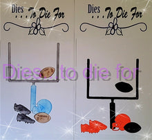 Load image into Gallery viewer, Dies ... to die for LLC metal cutting die -  Football Goal Post