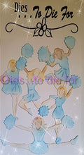 Load image into Gallery viewer, Dies ... to die for LLC metal cutting die - Cheerleaders - Cheerleading