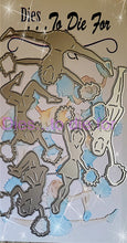 Load image into Gallery viewer, Dies ... to die for LLC metal cutting die - Cheerleaders - Cheerleading