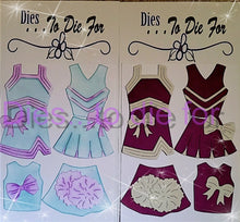 Load image into Gallery viewer, Dies ... to die for LLC metal cutting die - Cheer Uniform - Cheerleading