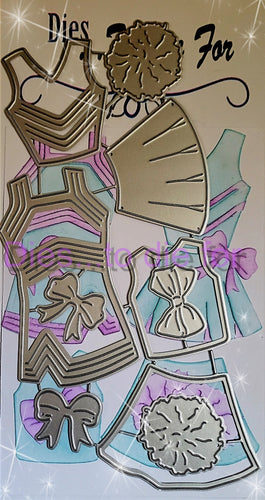 Dies ... to die for LLC metal cutting die - Cheer Uniform - Cheerleading