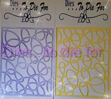 Load image into Gallery viewer, Dies ... to die for LLC metal cutting die - Frosting Swirl background