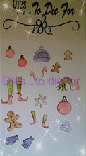 Load image into Gallery viewer, Dies ... to die for LLC metal cutting die - PJ's Pajamas Christmas add on