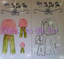Load image into Gallery viewer, Dies ... to die for LLC metal cutting die - PJ&#39;s Pajamas Fuzzy