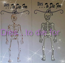 Load image into Gallery viewer, Dies ... to die for LLC metal cutting die - Large Skelly dress up - Skeleton