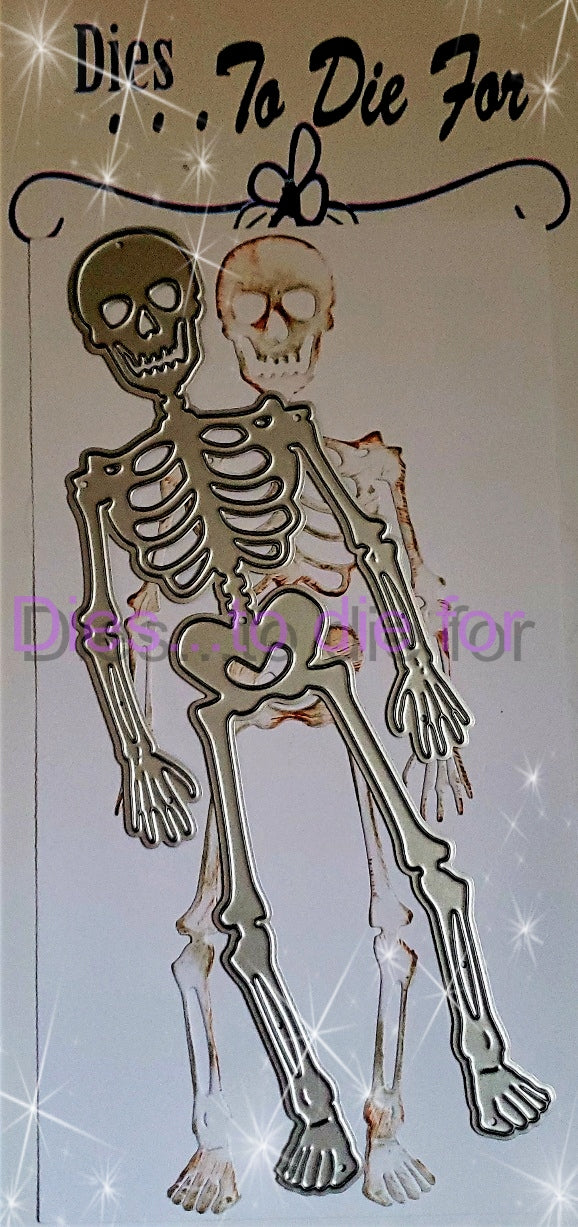 Dies ... to die for LLC metal cutting die - Large Skelly dress up - Skeleton