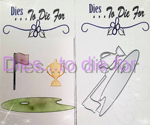 Load image into Gallery viewer, Dies ... to die for LLC metal cutting die - Golf green