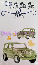 Load image into Gallery viewer, Dies ... to die for LLC metal cutting die - Jeep and Ducks