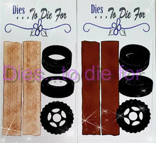 Load image into Gallery viewer, Dies ... to die for LLC metal cutting die - Tires and Tracks