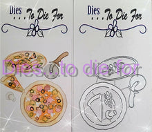 Load image into Gallery viewer, Dies ... to die for LLC metal cutting die - Pizza party
