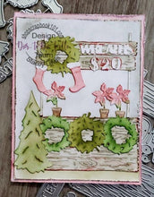 Load image into Gallery viewer, Dies ... to die for LLC metal cutting die - Farm stand add on - Wreath stand