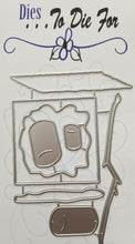 Load image into Gallery viewer, Dies ... to die for LLC metal cutting die - S'mores Smores - Campfire