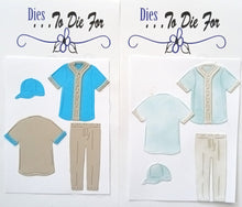 Load image into Gallery viewer, Dies ... to die for LLC metal cutting die -  Baseball Uniform