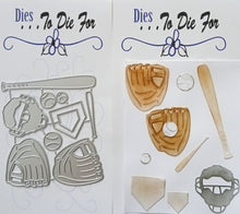 Load image into Gallery viewer, Dies ... to die for LLC metal cutting die -  Baseball