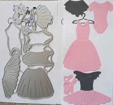 Load image into Gallery viewer, Dies ... to die for LLC metal cutting die - Dance Clothes - Ballet