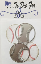 Load image into Gallery viewer, Dies ... to die for LLC metal cutting die -  Baseballs