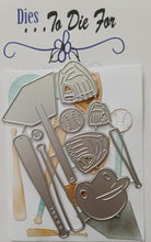Load image into Gallery viewer, Dies ... to die for LLC metal cutting die -  Tee Ball - Baseball