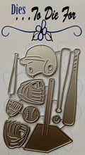 Load image into Gallery viewer, Dies ... to die for LLC metal cutting die -  Tee Ball - Baseball