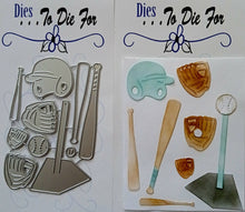 Load image into Gallery viewer, Dies ... to die for LLC metal cutting die -  Tee Ball - Baseball