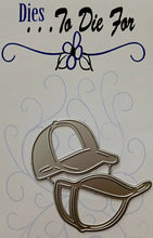 Load image into Gallery viewer, Dies ... to die for LLC metal cutting die -  Baseball hats caps