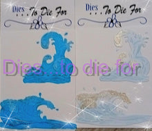 Load image into Gallery viewer, Dies ... to die for LLC metal cutting die - Waves