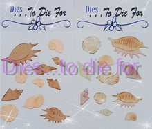 Load image into Gallery viewer, Dies ... to die for LLC metal cutting die - Sea Shells