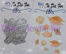 Load image into Gallery viewer, Dies ... to die for LLC metal cutting die - Sea Shells
