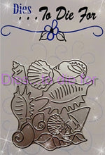Load image into Gallery viewer, Dies ... to die for LLC metal cutting die - Sea Shells