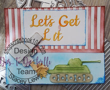 Load image into Gallery viewer, Dies ... to die for LLC metal cutting die - Seasons Fireworks words
