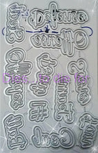 Load image into Gallery viewer, Dies ... to die for LLC metal cutting die - Seasons words Sports 2