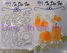 Load image into Gallery viewer, Dies ... to die for LLC metal cutting die - Pumpkin and Gourd vine set