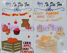 Load image into Gallery viewer, Dies ... to die for LLC metal cutting die - Farm / Lemonade stand Fall add on